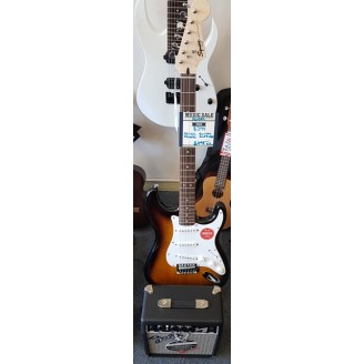 Fender squier guitar and fender amp