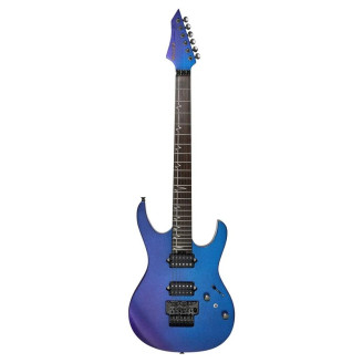 Mooer MMT100FR Electric Guitar in Aurora Purple